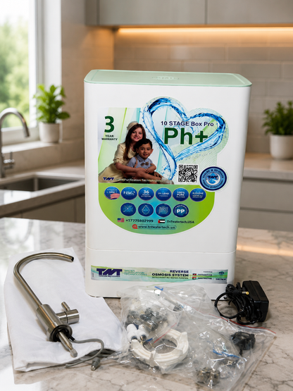 TNT Premium 10-Stage RO System | Alkaline + Mineral Filter Included