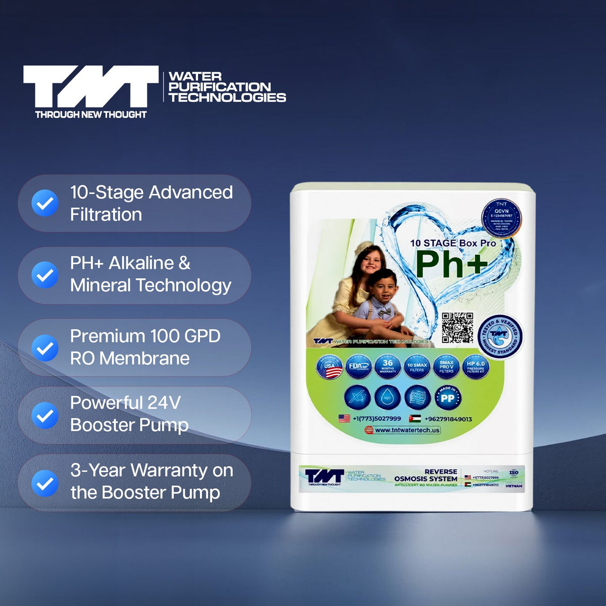 TNT Premium 10-Stage Box Pro RO System