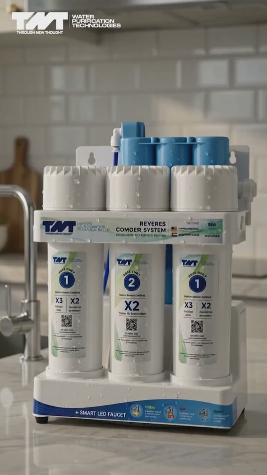 TNT Premium 10-Stage RO System | Alkaline + Mineral | Smart Faucet